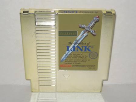 Zelda II - The Adventure of Link (Gold Cart) - NES Game